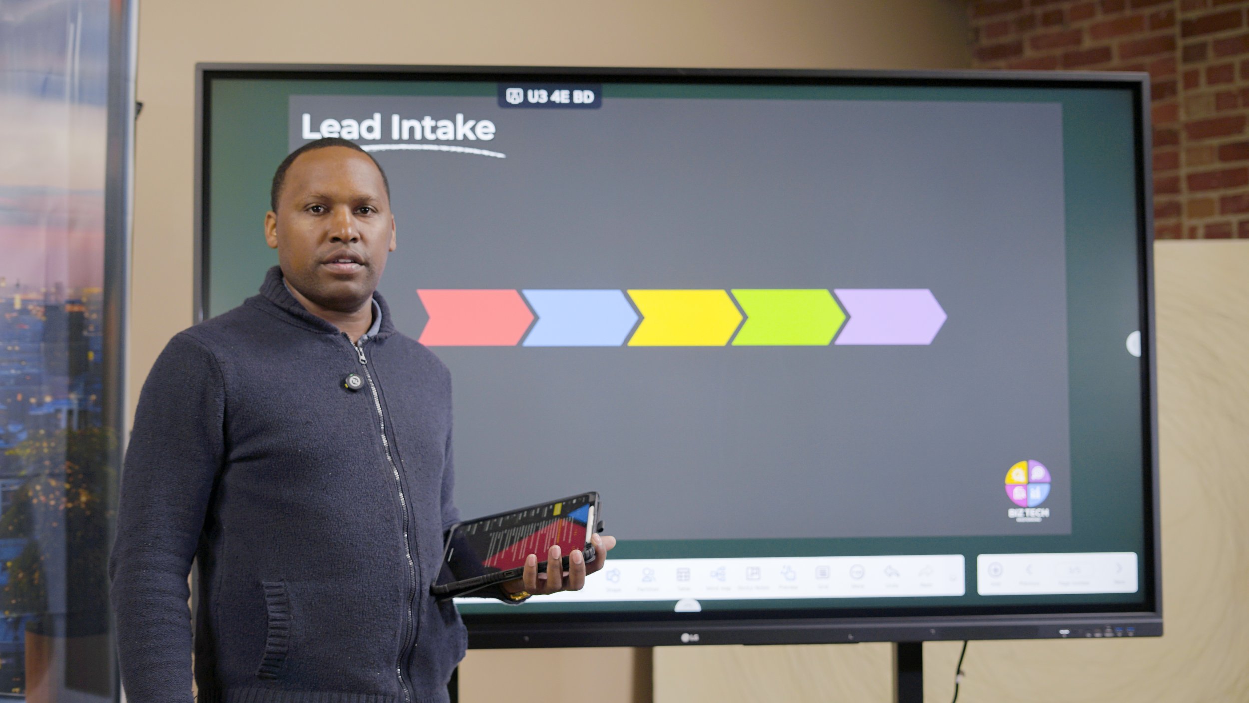 Kevin Stansberry on site